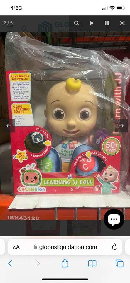 Cocomelon JJ Learning Doll