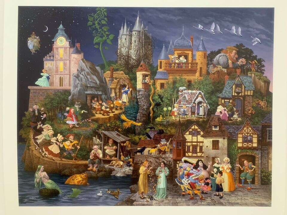 Faery Tales - James Christensen (Print, numbered, signed)