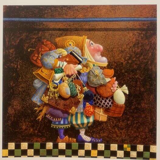 Hold to the Rod, the Iron Rod - James Christensen (Print w/ Remarque)