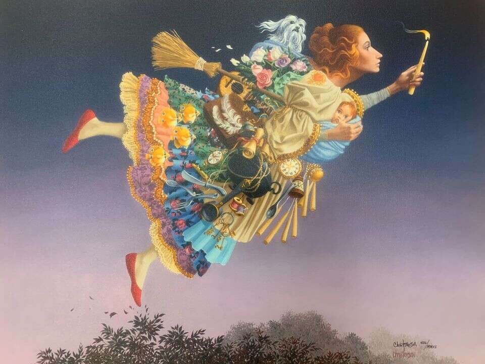 Responsible Woman - James Christensen (Canvas, signed, numbered)