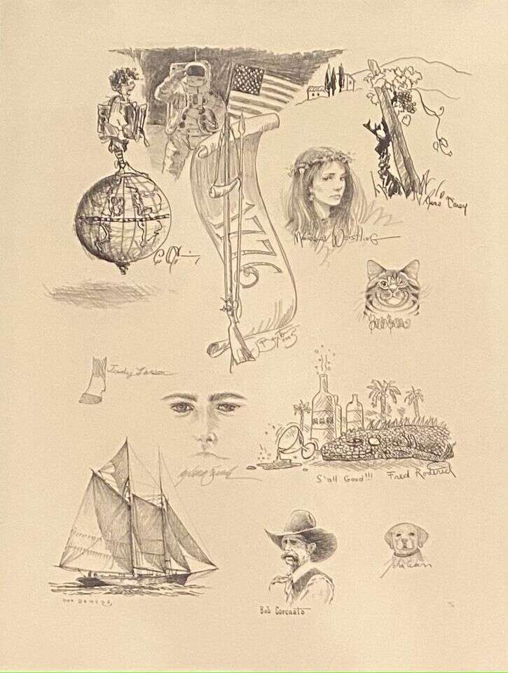 Simon Combes Memorial Project - Lithograph by Greenwich Workshop Artists