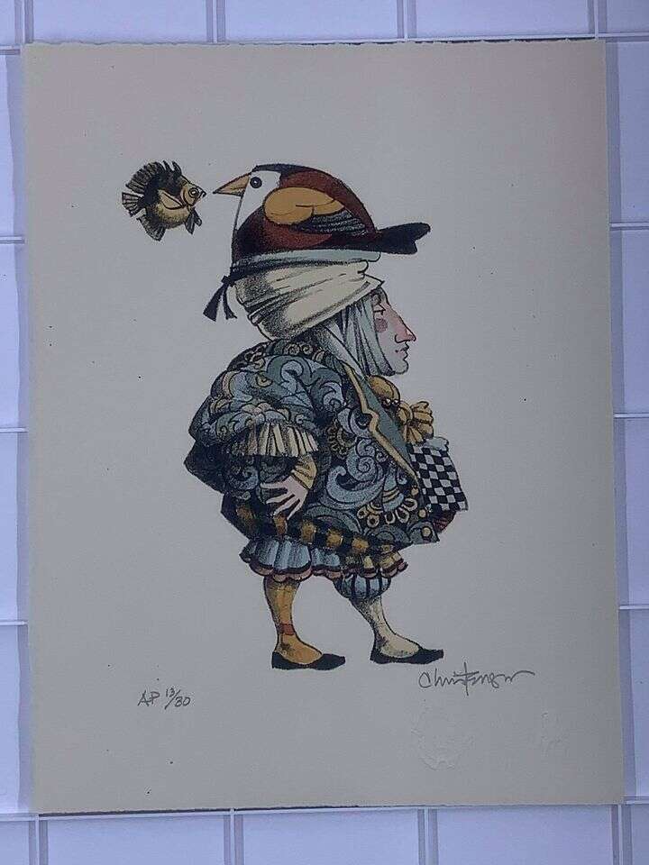 Small Talk ORIGINAL lithographs - James Christensen