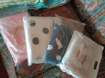 swaddle sets and nursing/carseat cover bundle