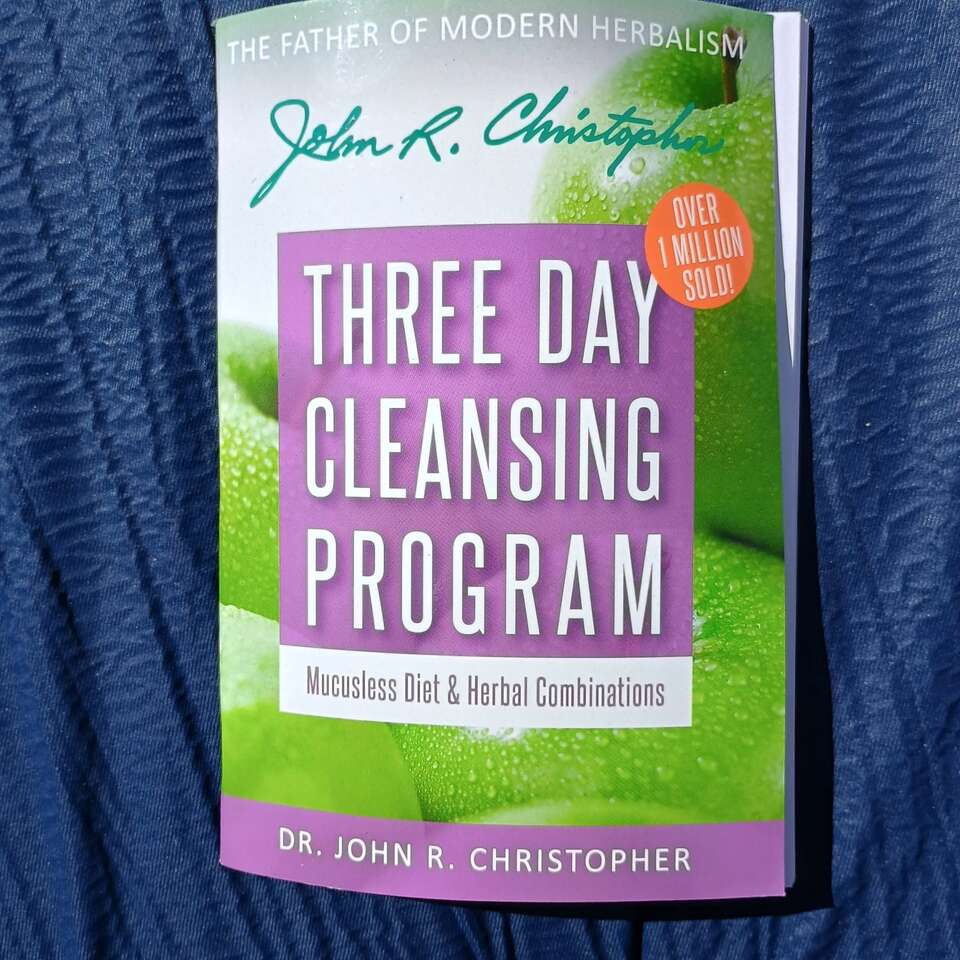 Dr Christopher's 3 day cleansing program book