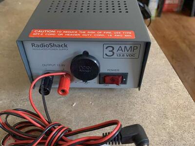 Radio Shack Power Supply 13.8 VAC 60hz 100w