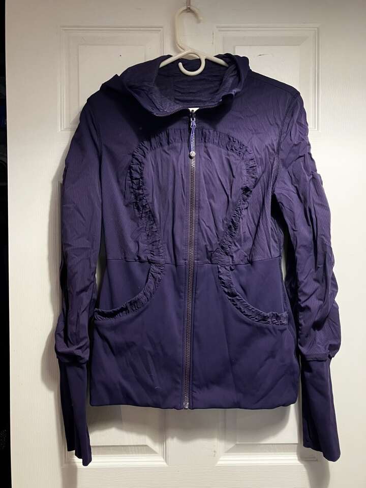 Purple Lululemon Reversible Studio Jacket