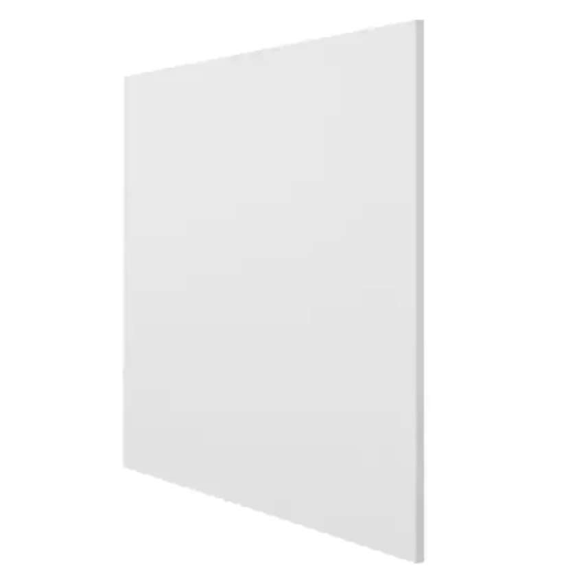 Hampton Bay Designer Series 0.625x35x48 in. Base End Panel in White