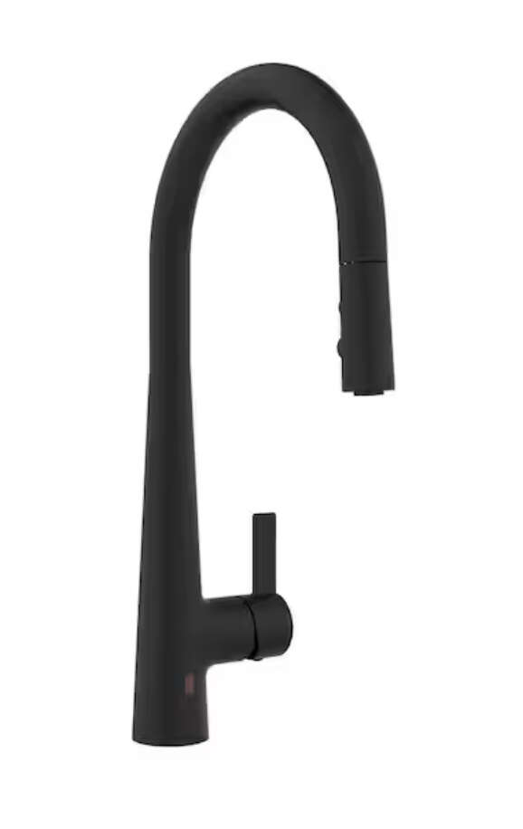 Belanger Touchless Single Handle Pull-Down Kitchen Faucet with Magik Technology in Matte Black
