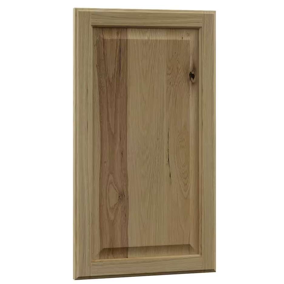Hampton Bay Hampton 16 in. W x 27.75 in. H Island Decorative End Panel in Natural Hickory