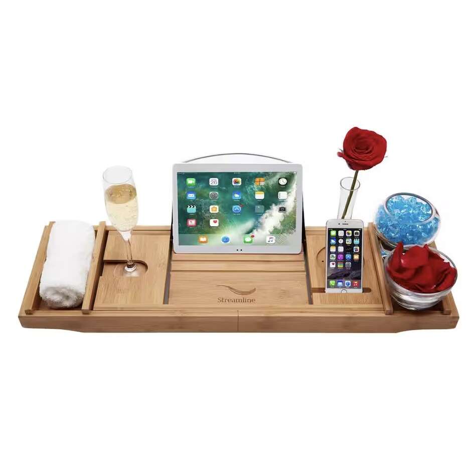 Streamline Bathtub Caddy in Bamboo