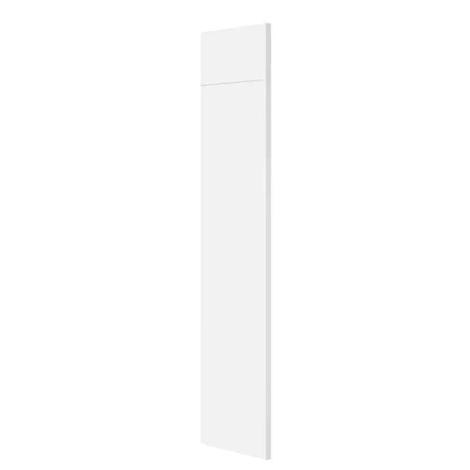 Hampton Bay 24 in. W x 84 in. H Refrigerator End Panel in Satin White