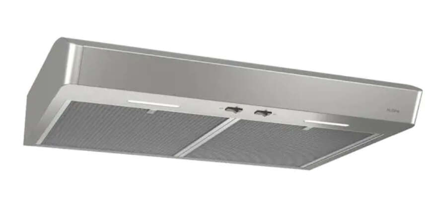 Broan-NuTone Mantra AVFS1 36 in. 375 Max Blower CFM Convertible Under-Cabinet Range Hood with Light