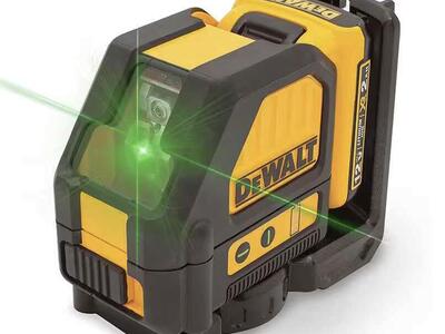 DEWALT 12V MAX Lithium-Ion 165 ft. Green Self-Leveling Cross-Line Laser Level with 2.0Ah Battery, Charger, and Case