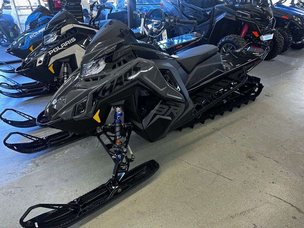 2025 Polaris® 9R RMK KHAOS 155 Shadow Gray / Gloss Black