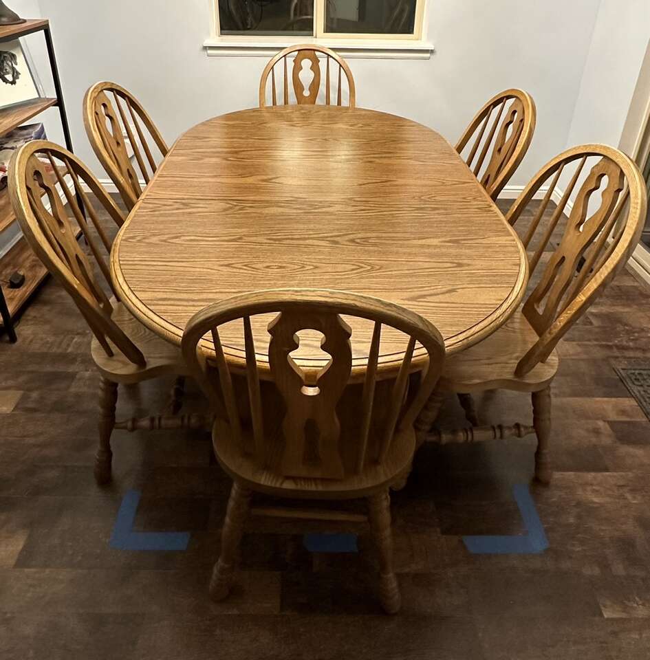 Solid Oak High Quality Dining Table S… Furniture