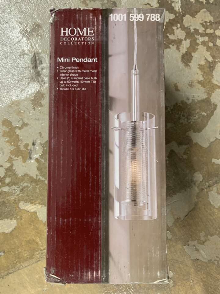 Home Decorators Collection Mini Pendant Light