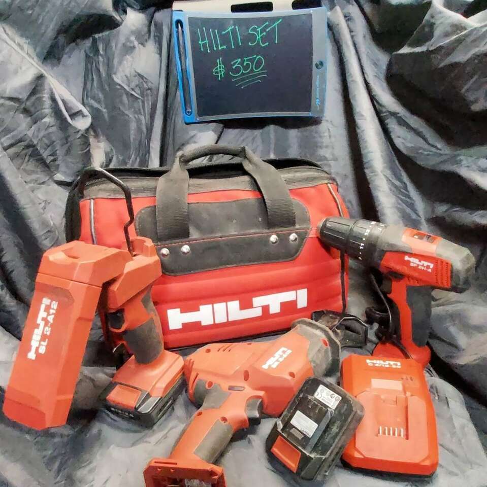Hilti 3 Tool Cordless Combo Kit Industrial