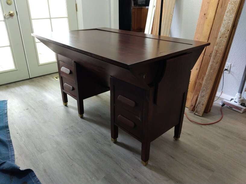 Vintage Secretary Folding Desk