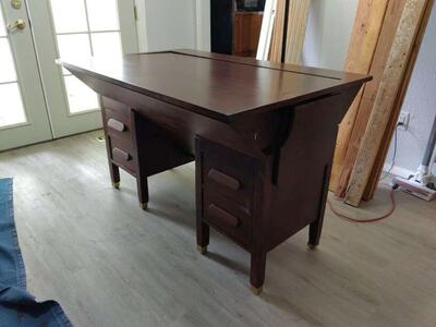 Vintage Secretary Folding Desk