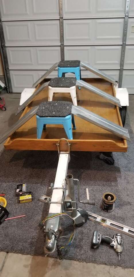 3 Place Motorcycle Trailer