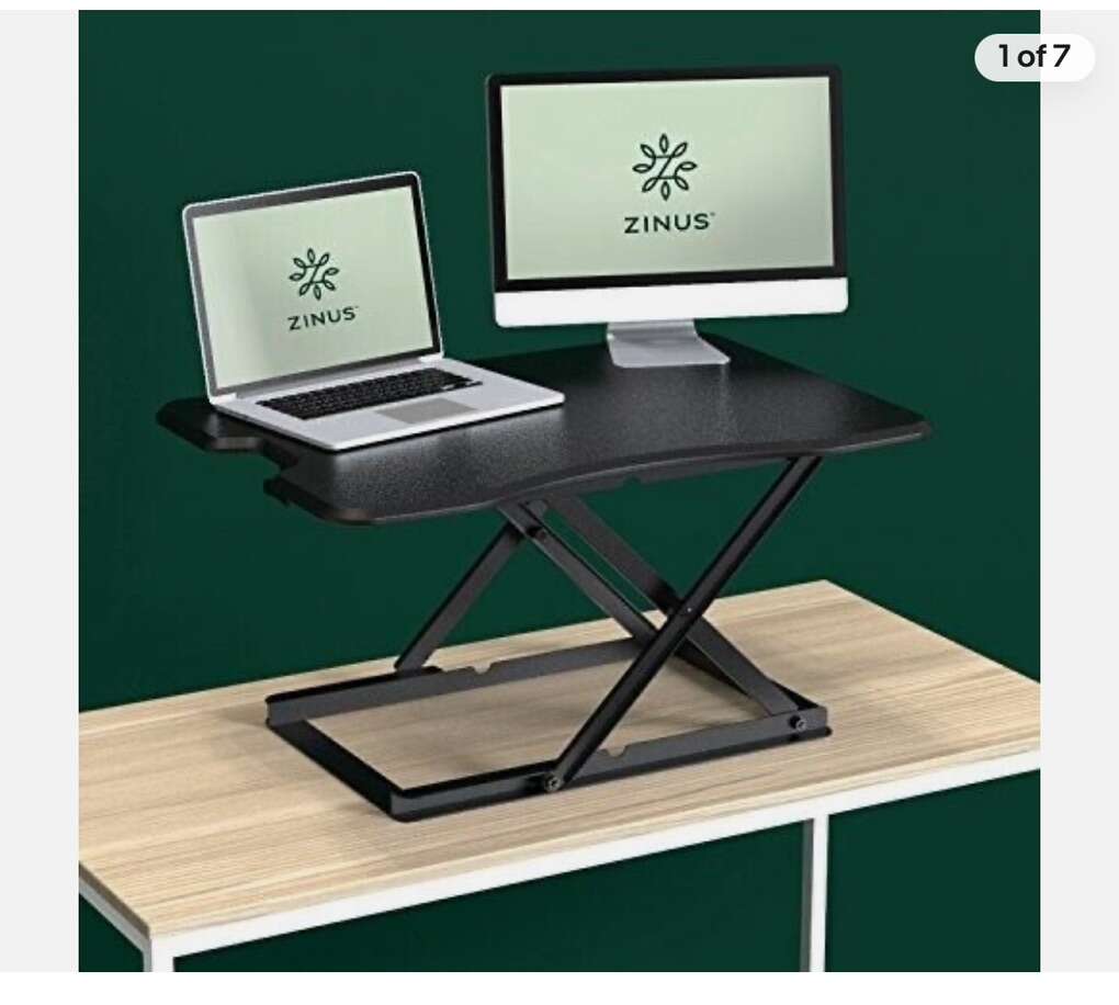 31 Inch Standing Adjustable Desk, Brand New