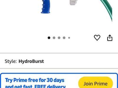 NERF Super Soaker Hydroburst Blaster, Water Gun