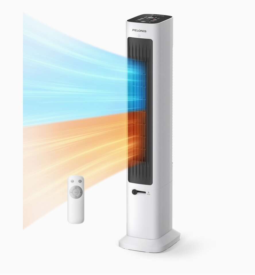 PELONIS Oscillating Tower Fan & Heater Combo