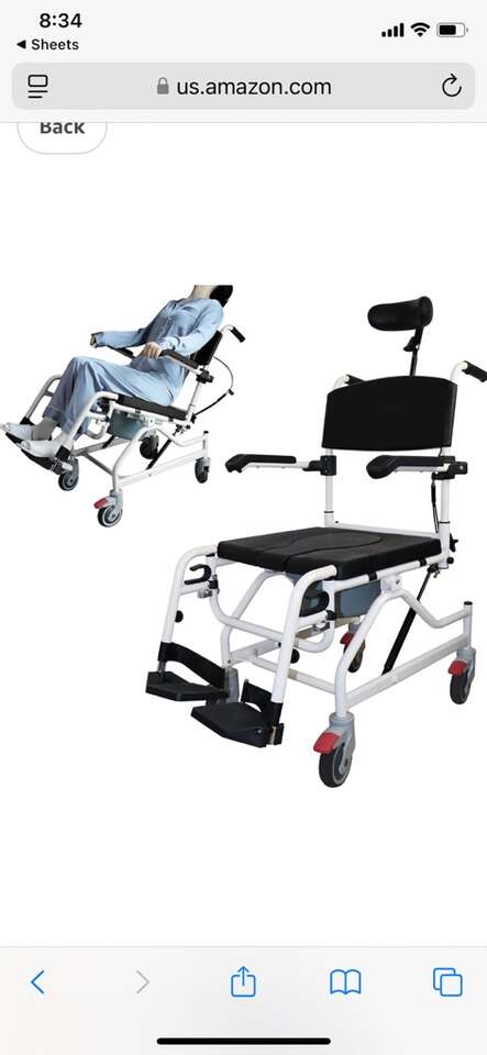 Reclining Shower  Chair Brand new Adjustable