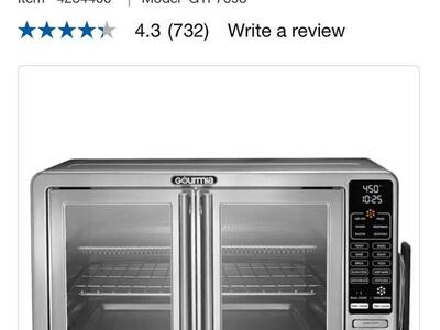 Gourmia XL Digital Countertop Oven with Air Fry