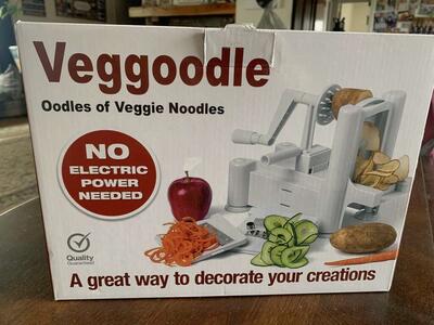 Veggoodle, New For Vegetables, Noodles, Chips, Fri