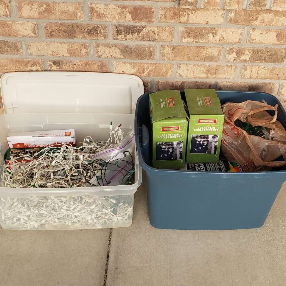 Free Christmas lights FREE