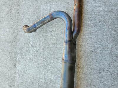 Harley davidson touring OEM stock Cat exhaust header