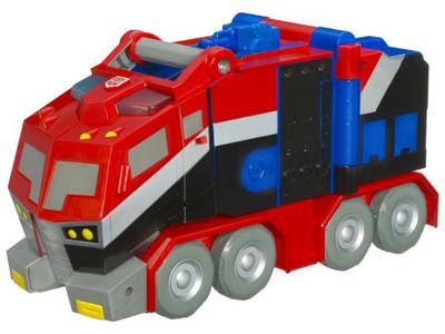 Transformers Animated Optimus Prime Battle Blaster