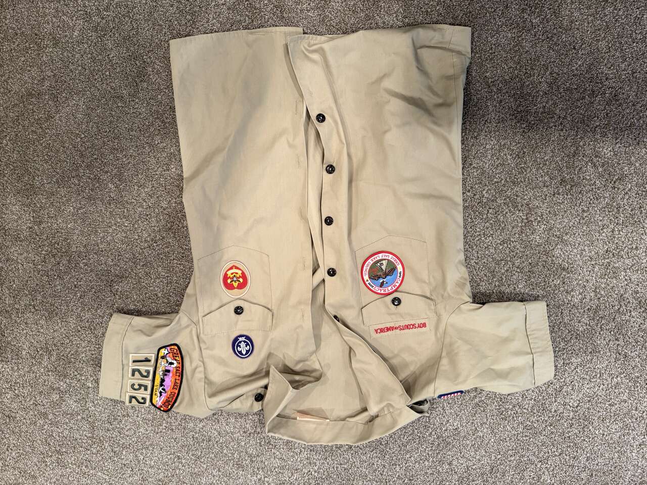 Boy Scout Shirt (Size Men’s Small)