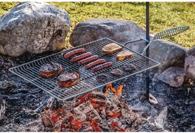 Stake and Grill Steel Cooking Rack