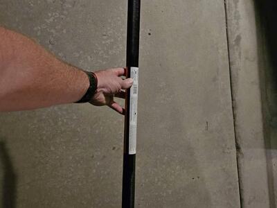 36" Winch Bar w/Knurled Handle