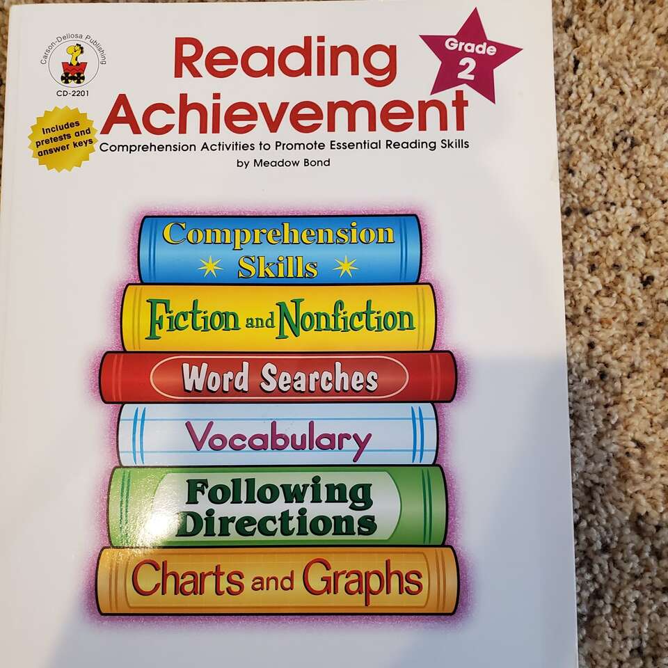 Carson-Dellosa Reading Achievement Workbook School