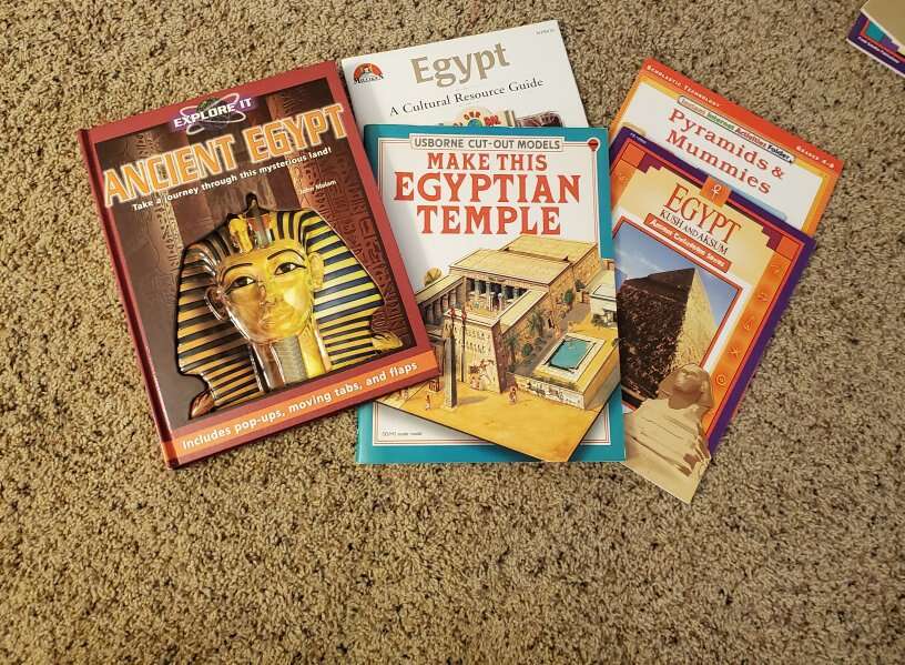 Ancient Egypt Activity Books Homeschool