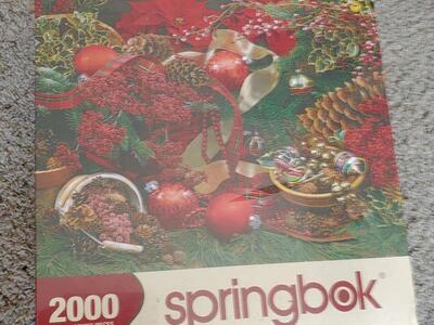 Springbok New Christmas Puzzle 2,000 pieces