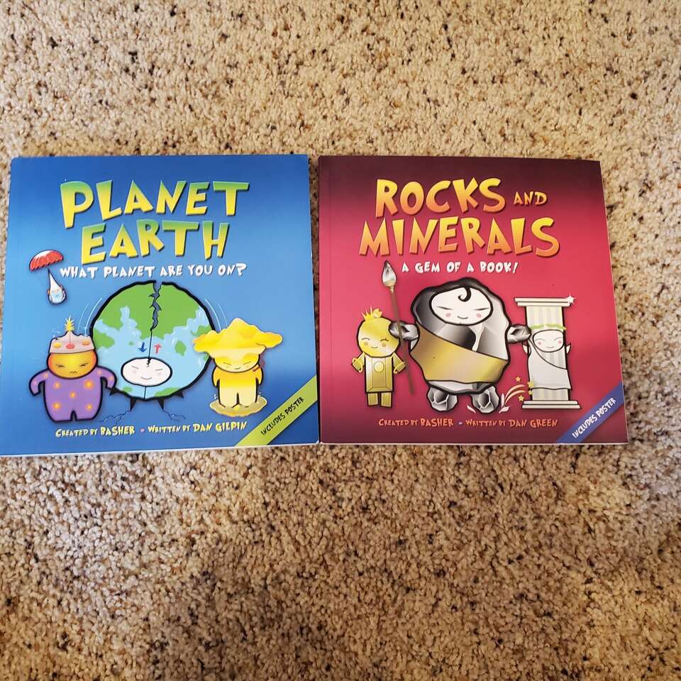 Earth, Rocks, and Minerals Books Homeschool