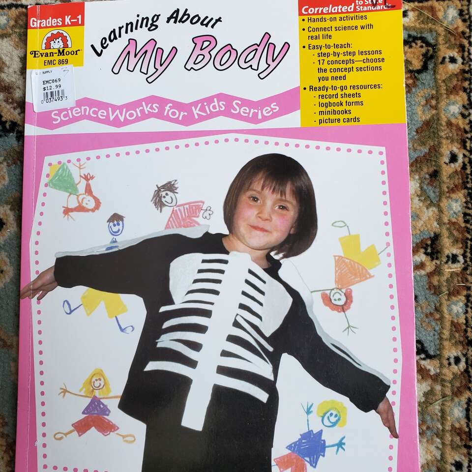 Evan-Moor My Body Workbook Homeschool