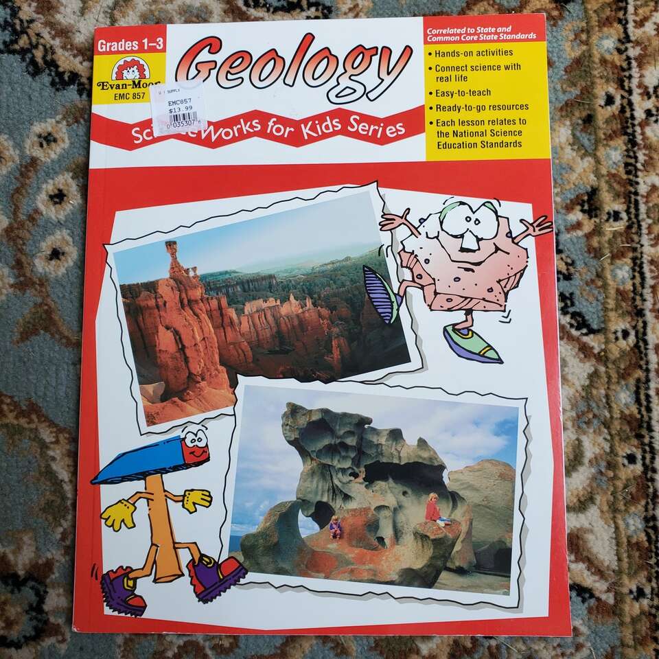 Evan-Moor Geology Workbook Homeschool