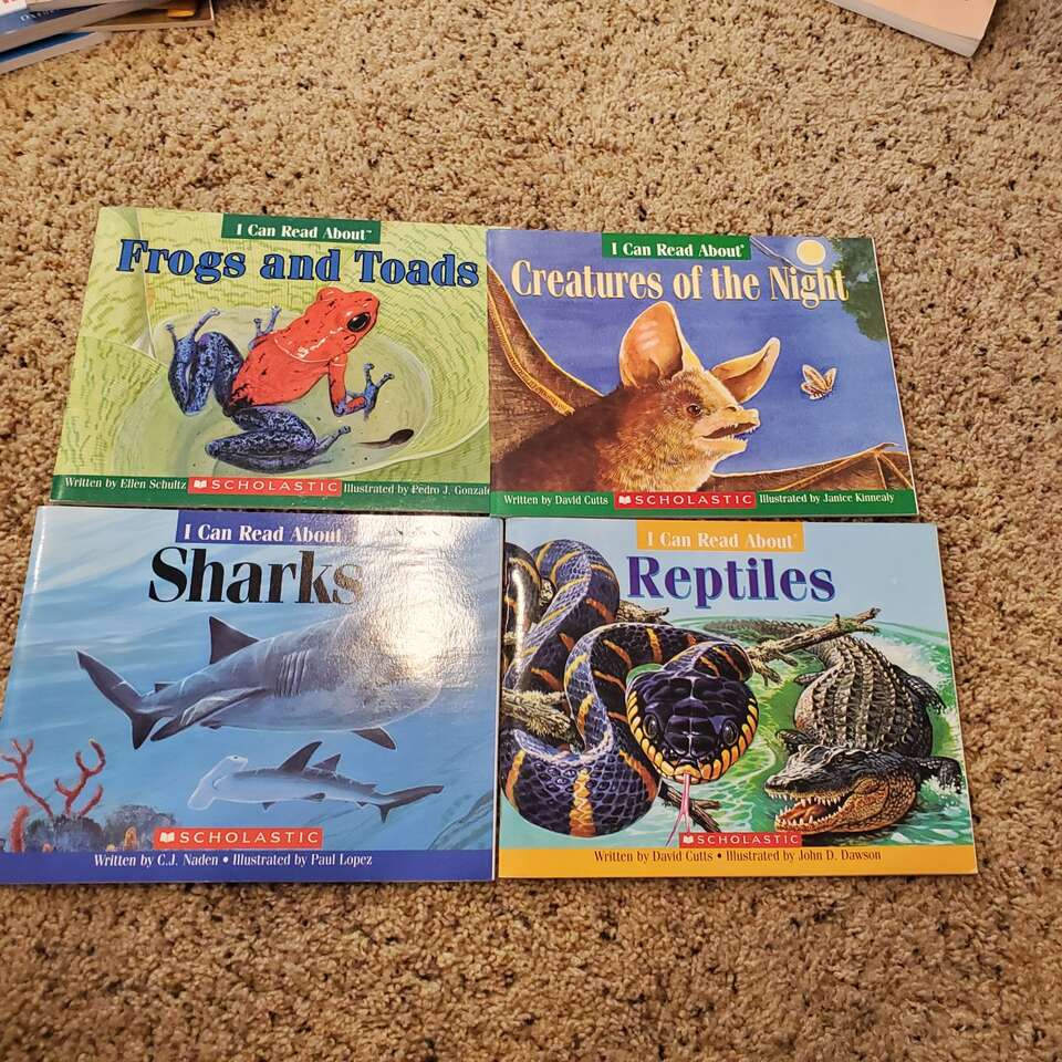 Scholastic I Can Read Animal Books Homeschool