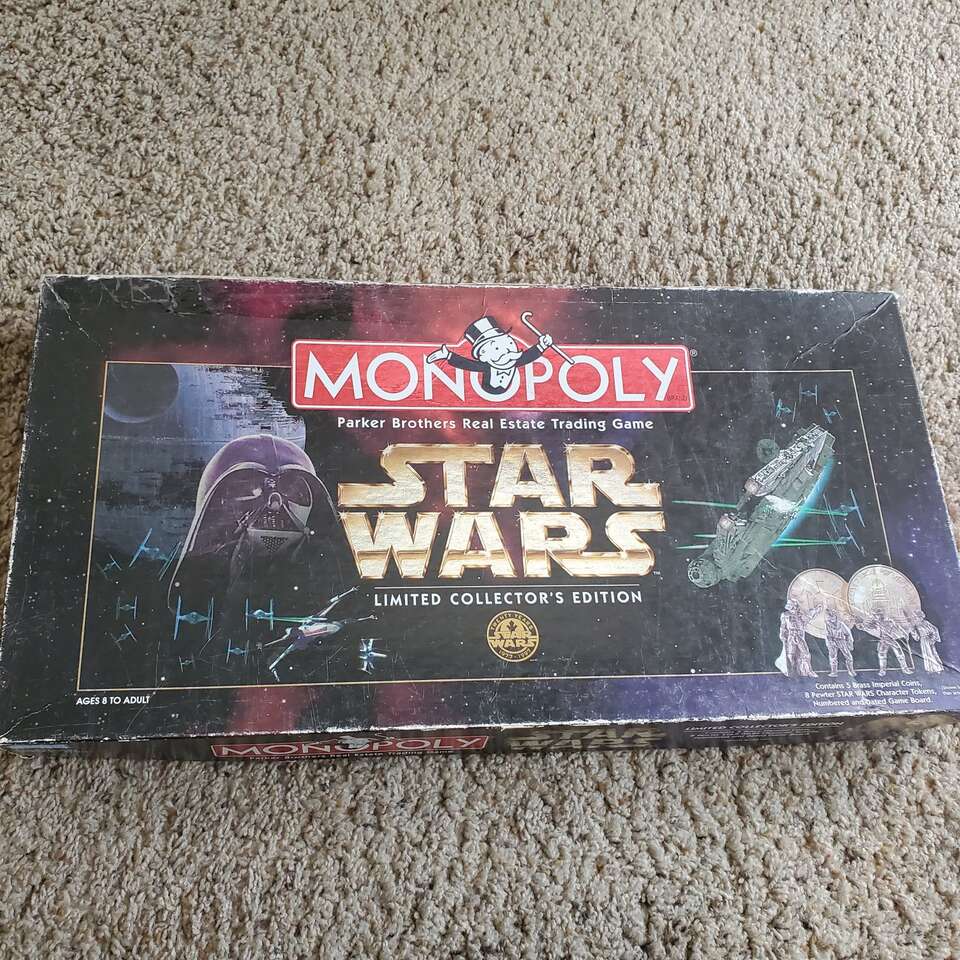 Star Wars Collectors 1997 Monopoly