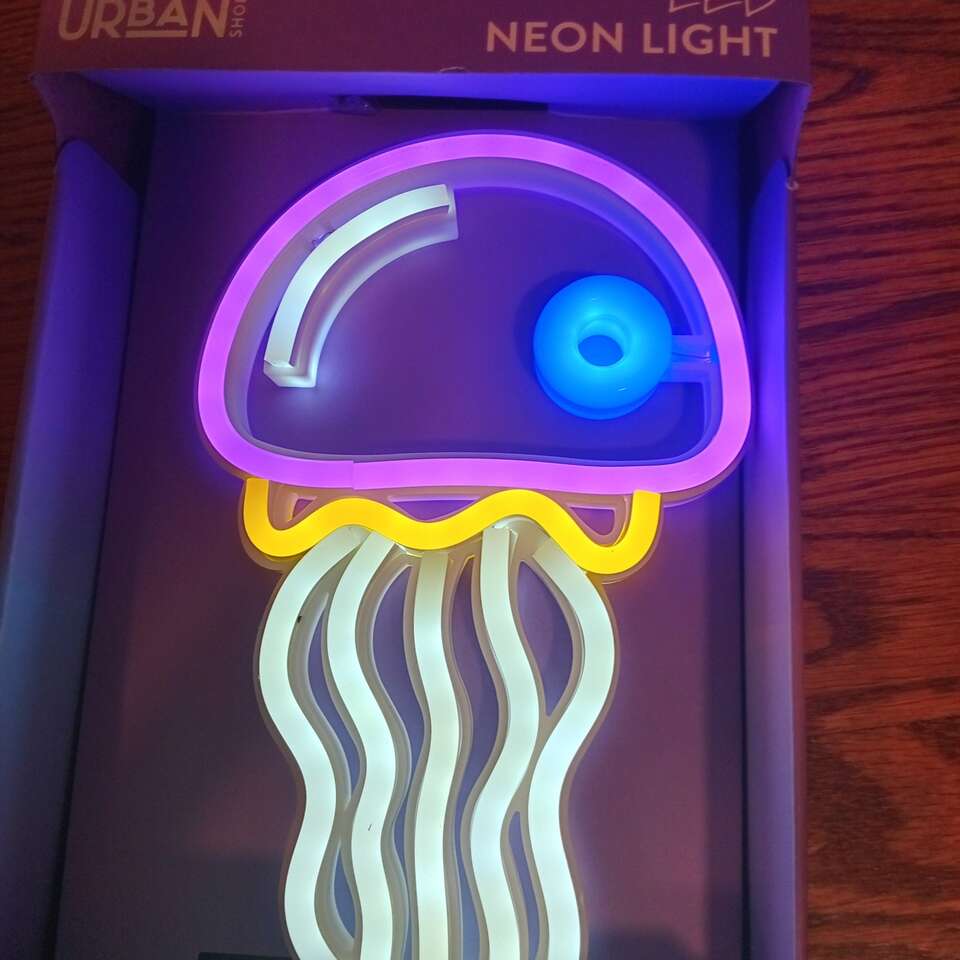 New Jellyfish Neon Light