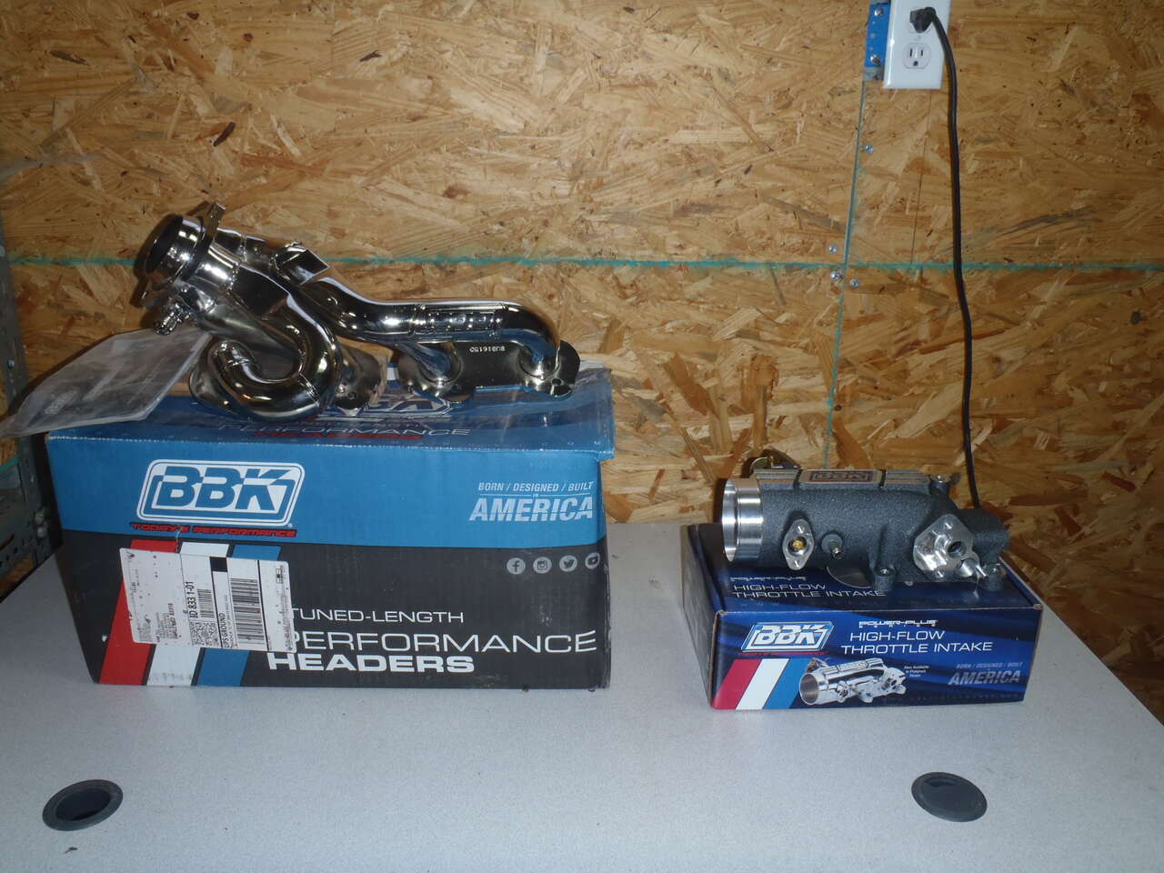 BBK Headers and Throttle Body