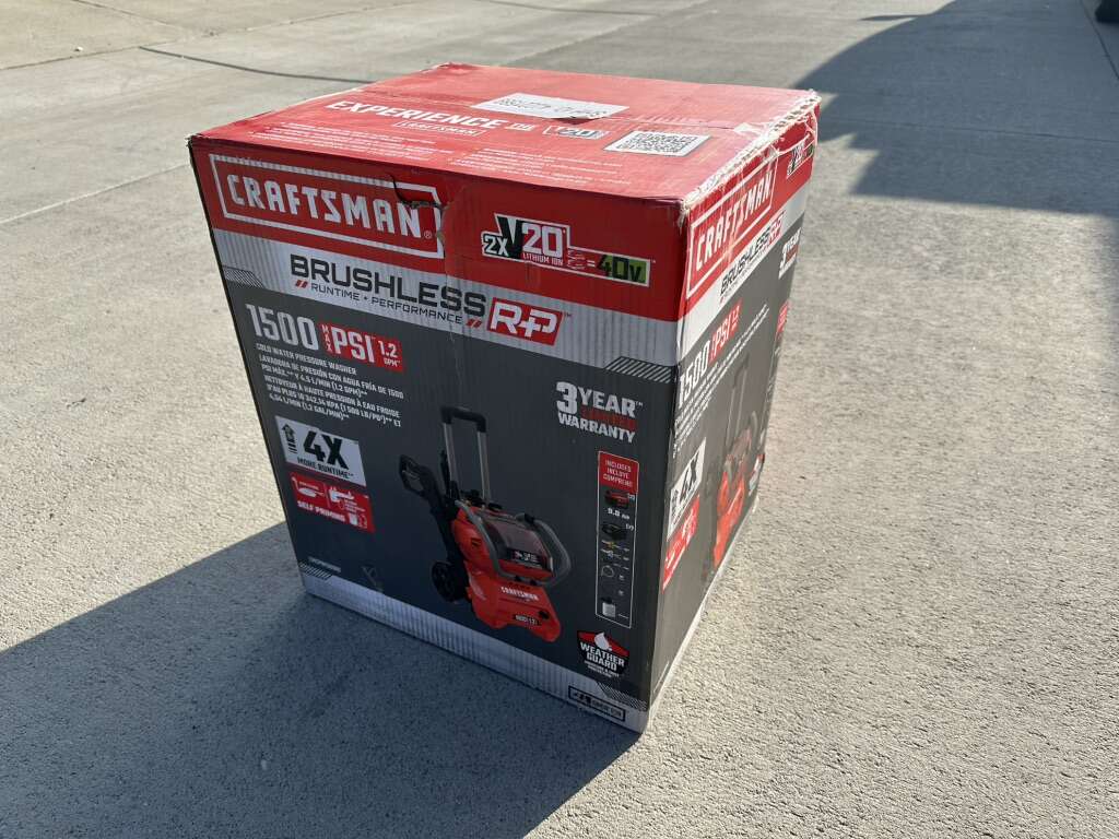 CRAFTSMAN V20 1500 PSI Battery Pressure Washer