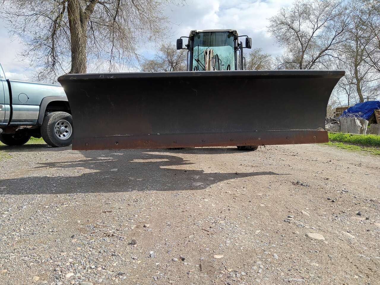 Snow Plow tractor attachment