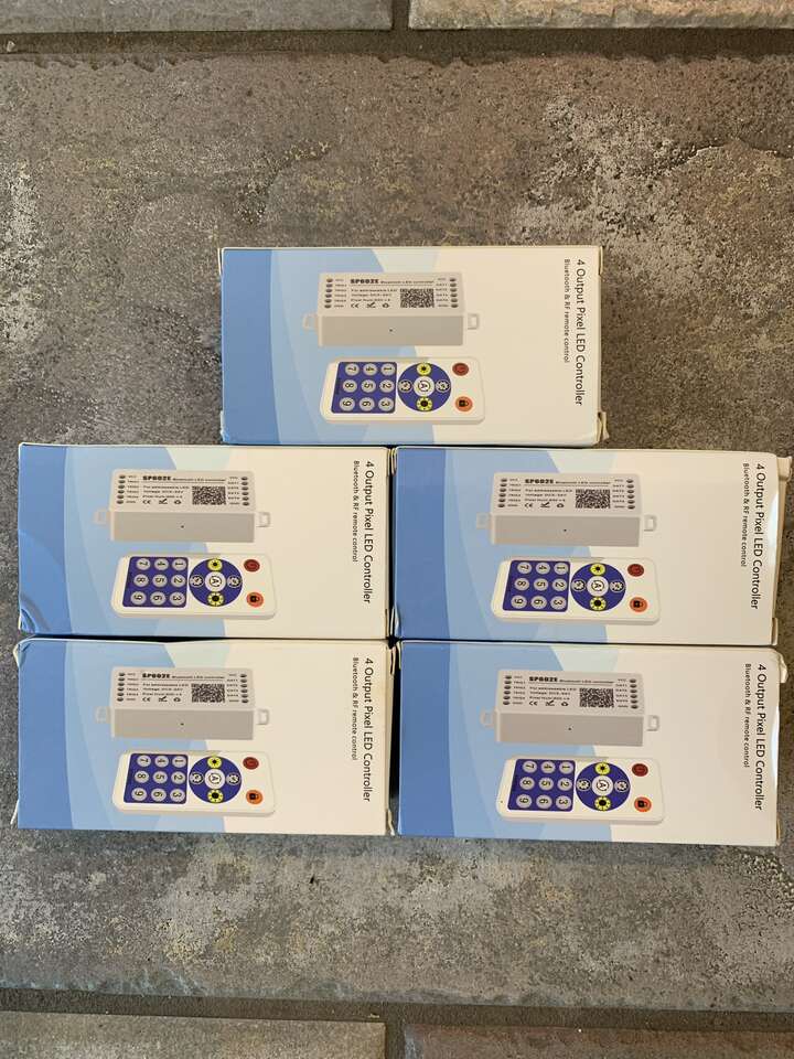 SP602E 4-Channel LED Bluetooth Controllers