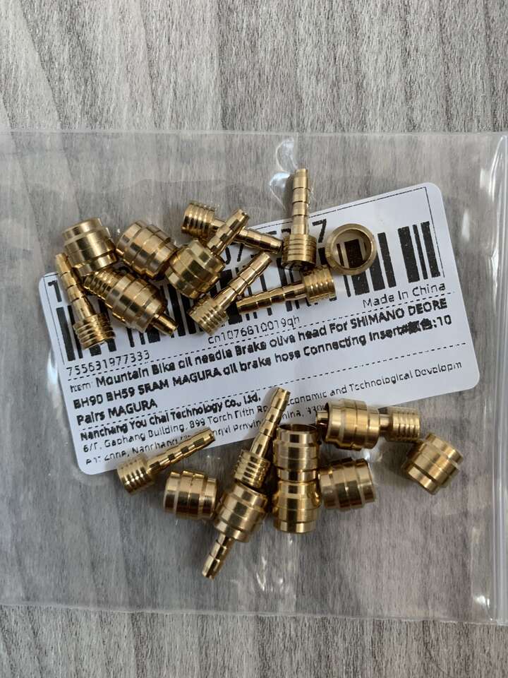 Magura Bicycle Hydraulic Brake-Line Olive & Insert